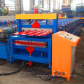 Combined double layer building material machinery steel tile roofing sheet roll forming machine
